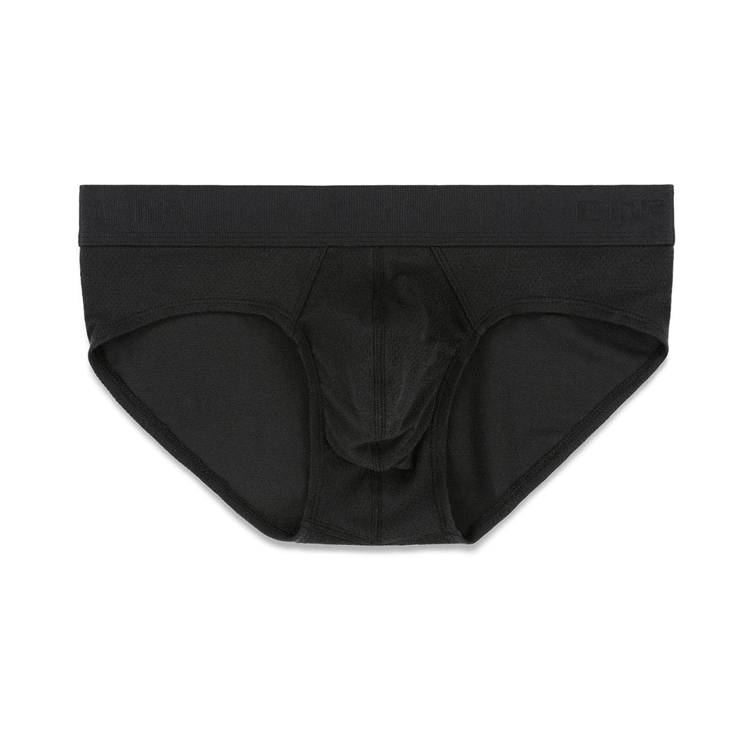 Black Low Rise Brief Underwear - Made In USA