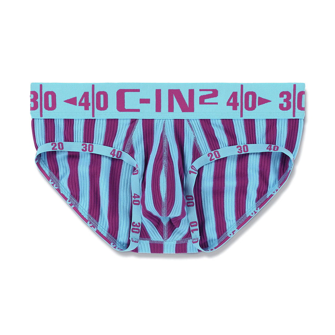 C-IN2 Hand Me Down Low Rise Brief Bowen Blue Heather 1913F-479AS at  International Jock
