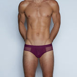 Sheer Low Rise Brief Perrie Purple