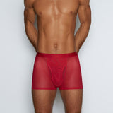 Sheer Boxer Brief Rowan Red