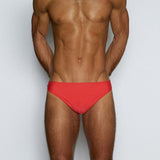 Poolside Swim Thong Cayenne Red