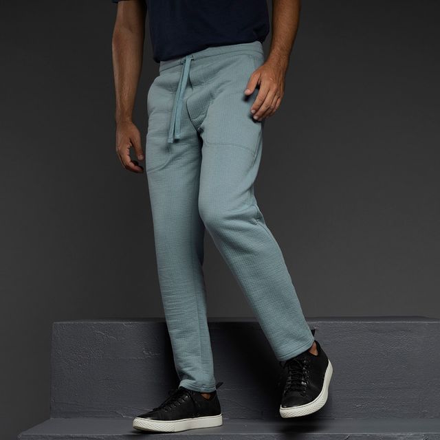 Dual Layer Pants Dusty Blue