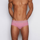 Hard//Core Fly Front Brief Pietro Pink