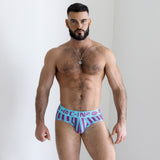 H+A+R+D Low Rise Brief Boaz Blue