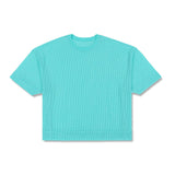 Scrimmage Oversized Crop Top Bala Blue