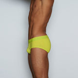 Hand Me Down Mid Rise Brief Yash Yellow Heather