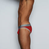 Zen Sport Brief Reese Red Heather