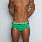 Mesh Mid Rise Brief Galileo Green