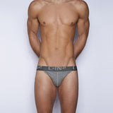 Core Y-Back Thong Grey Heather