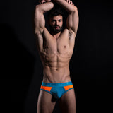 Super Bright Low Rise Brief Benicci Blue