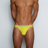 Mesh Thong Yaron Yellow