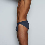 Hand Me Down Dash Brief Nixon Navy Heather