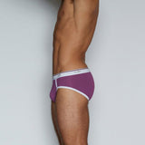 Throwback Fly Front Brief Paden Purple