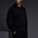 Dual Layer Hoodie Black