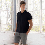 Perfect Pima Relaxed Polo Black