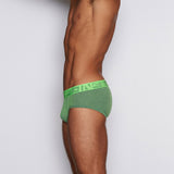 Undertone Mid Rise Brief Gains Green