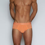 Minimal Mid Rise Brief Odis Orange