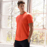 Perfect Pima Relaxed Crew Neck T-Shirt Rylee Red