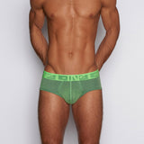 Undertone Mid Rise Brief Gains Green