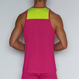 Super Bright Relaxed Tank Pacifico Pink