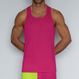 Super Bright Relaxed Tank Pacifico Pink