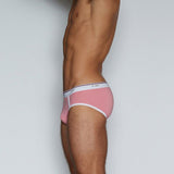 Throwback Fly Front Brief Parsa Pink