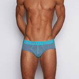 Undertone Mid Rise Brief Bower Blue