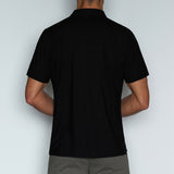 Perfect Pima Relaxed Polo Black