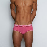 Mesh Mid Rise Brief Pacey Pink