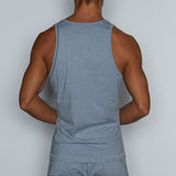 Hand Me Down Relaxed Tank Bowen Blue Heather