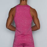 Hand Me Down Relaxed Tank Penn Pink Heather