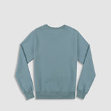 Dual Layer Crew Neck Sweatshirt Dusty Blue