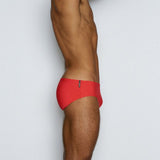 Poolside Swim Brief Cayenne Red