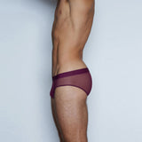 Sheer Low Rise Brief Perrie Purple