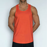 Perfect Pima Relaxed Tank Rylee Red