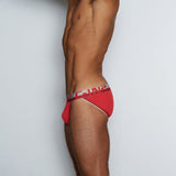 Mesh Dash Brief Randall Red