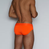 Super Bright Low Rise Brief Ollie Orange