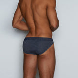 Hand Me Down Dash Brief Nixon Navy Heather