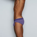 Hand Me Down Low Rise Brief Percey Purple Heather