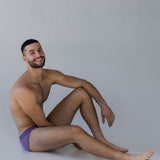 Hand Me Down Dash Brief Percey Purple Heather