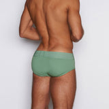 Hard//Core Fly Front Brief Gibson Green