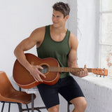 Perfect Pima Relaxed Tank Gladwin Green