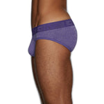 Hand Me Down Low Rise Brief Smoke Heather
