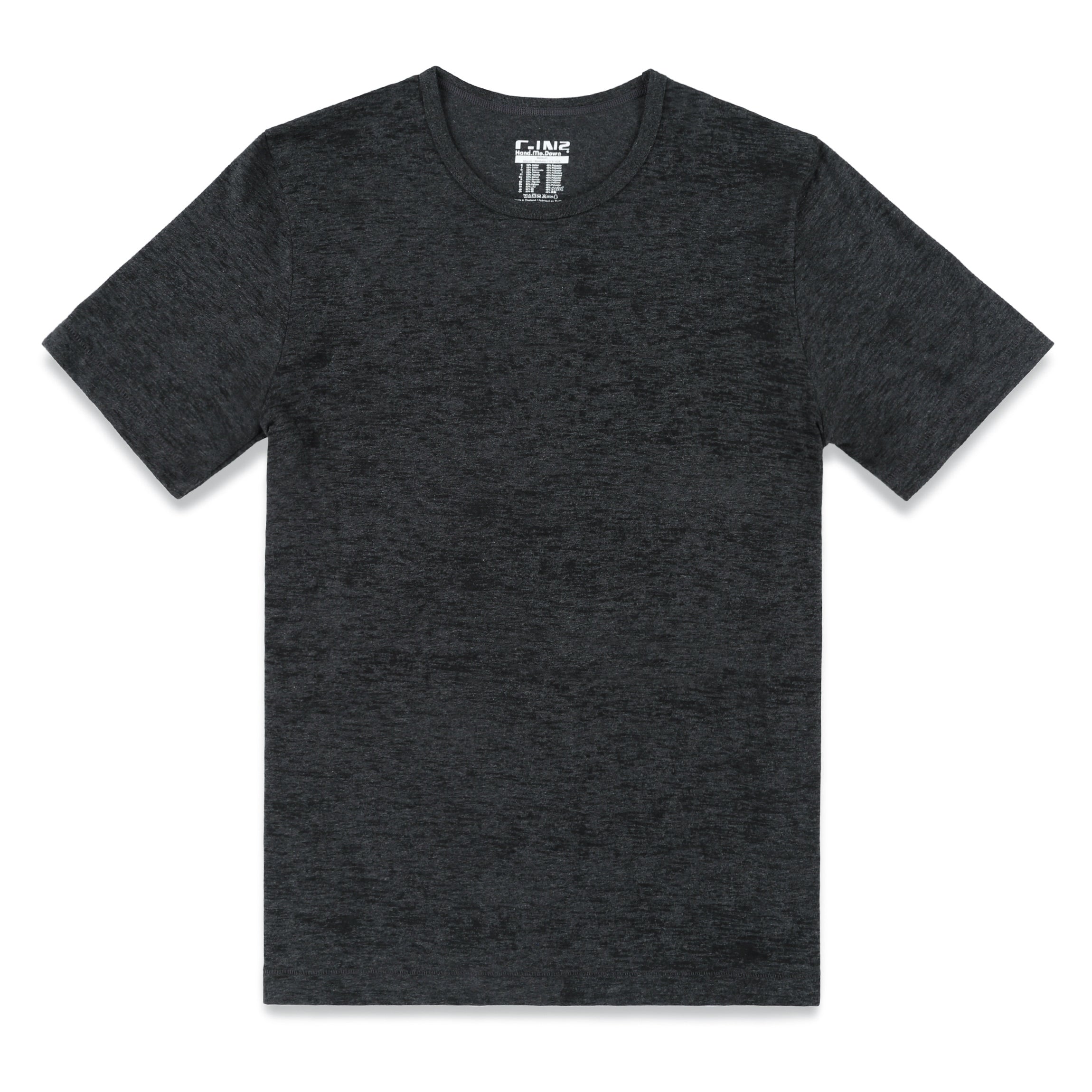 Hand Me Down Crew Neck T-Shirt Coal Heather – C-IN2 New York