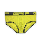 Grip Mesh Mid Rise Brief Sulphur Yellow