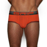 Grip Mesh Mid Rise Brief Bell Red