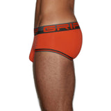 Grip Mesh Mid Rise Brief Bell Red