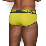 Grip Mesh Mid Rise Brief Sulphur Yellow