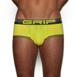 Grip Mesh Mid Rise Brief Sulphur Yellow